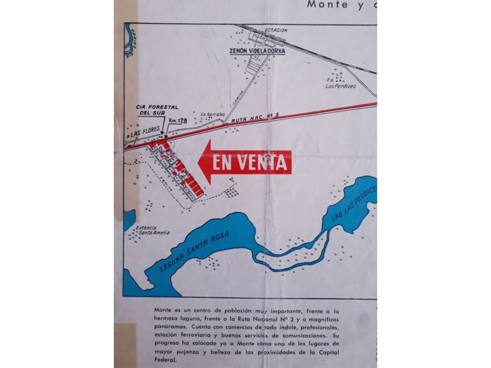 OPORTUNIDAD sobre ruta 3 (nueva autovía). Videla Dorna, a 15km de San Miguel del Monte. Lote terreno venta.