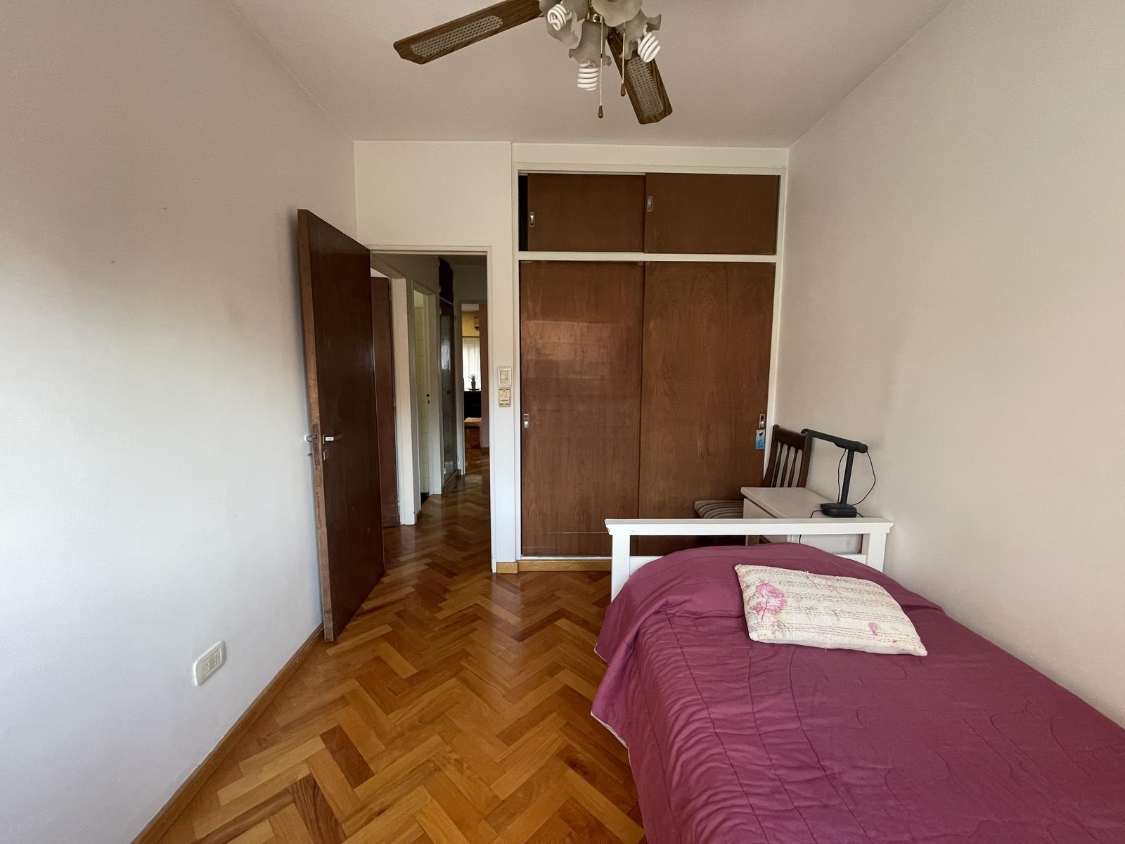 Alquiler permanente CON muebles o temporario departamento 2 dormitorios con balcón - Centro, Rosario
