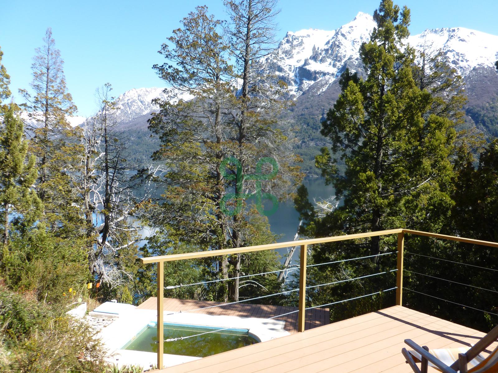 Imponente Casa con vista al lago Gutiérrez en Ruta 40 km 2020, Bariloche
