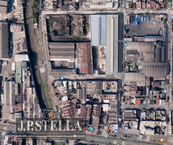 Fracción Industrial 5950 m² con mejoras - San Justo