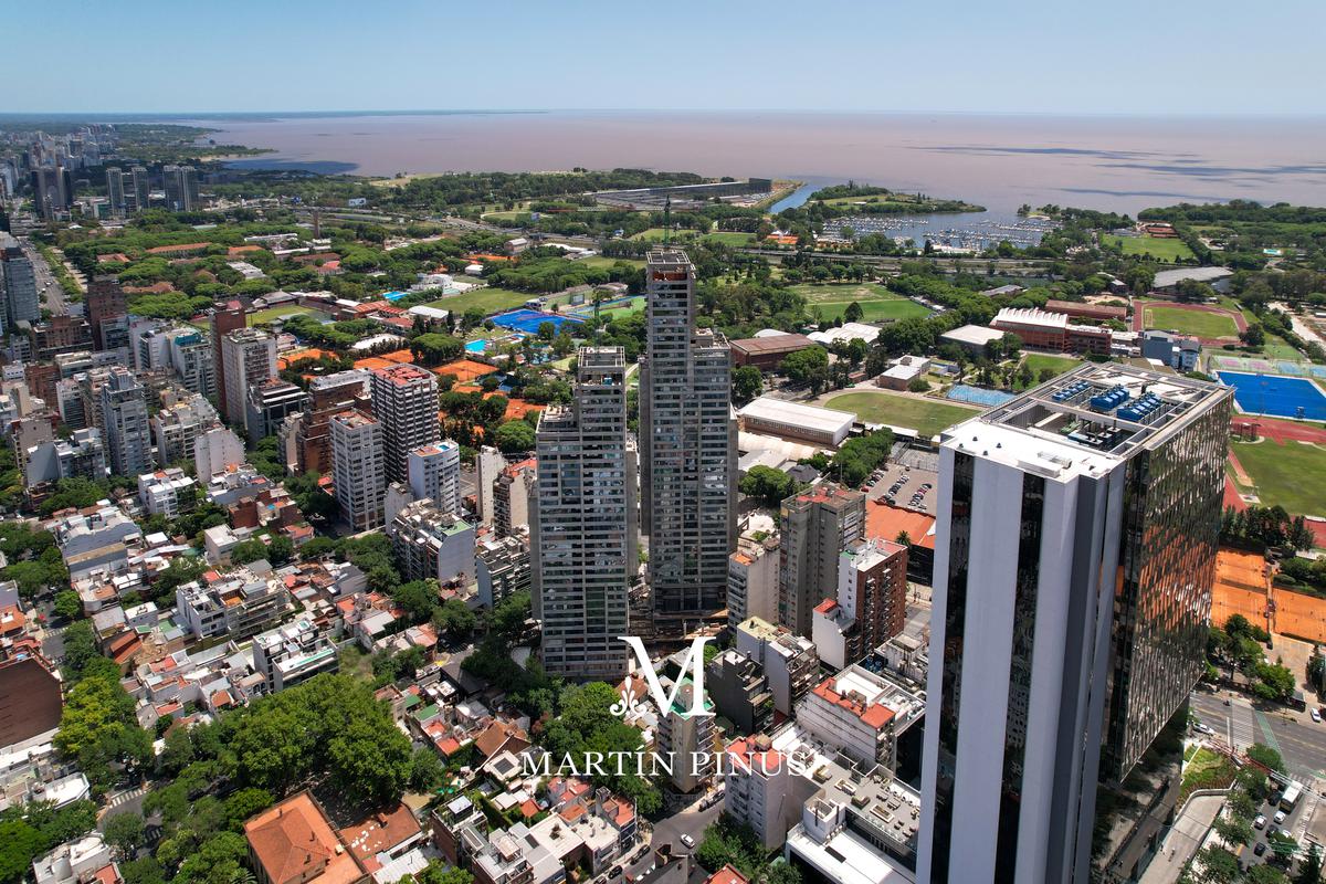 ESQUINERO PISO 31 VISTA FRANCA AL RIO - Torre Quantum Bellini Libertador - Belgrano - Nuñ