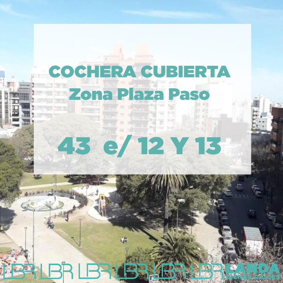 Cochera Cubierta en Zona Plaza Paso