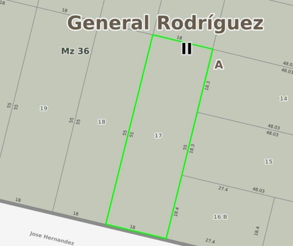 Venta - Terreno - General Rodriguez