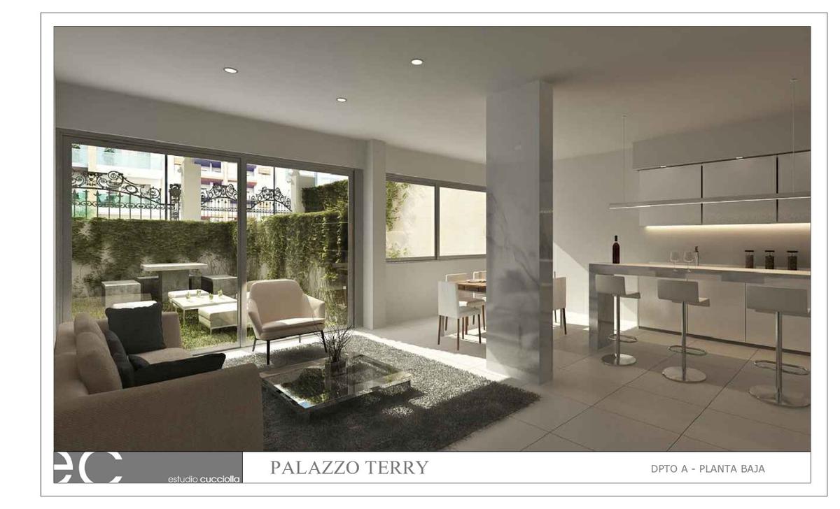 Departamento en venta de 3 Ambientes  en duplex en PB con Amenities en Caballito Sur - Pallazzo Terry