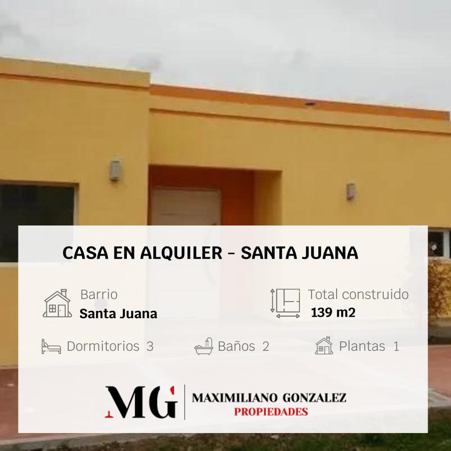 Casa en Alquiler Temporario - Santa Juana, Canning Ezeiza