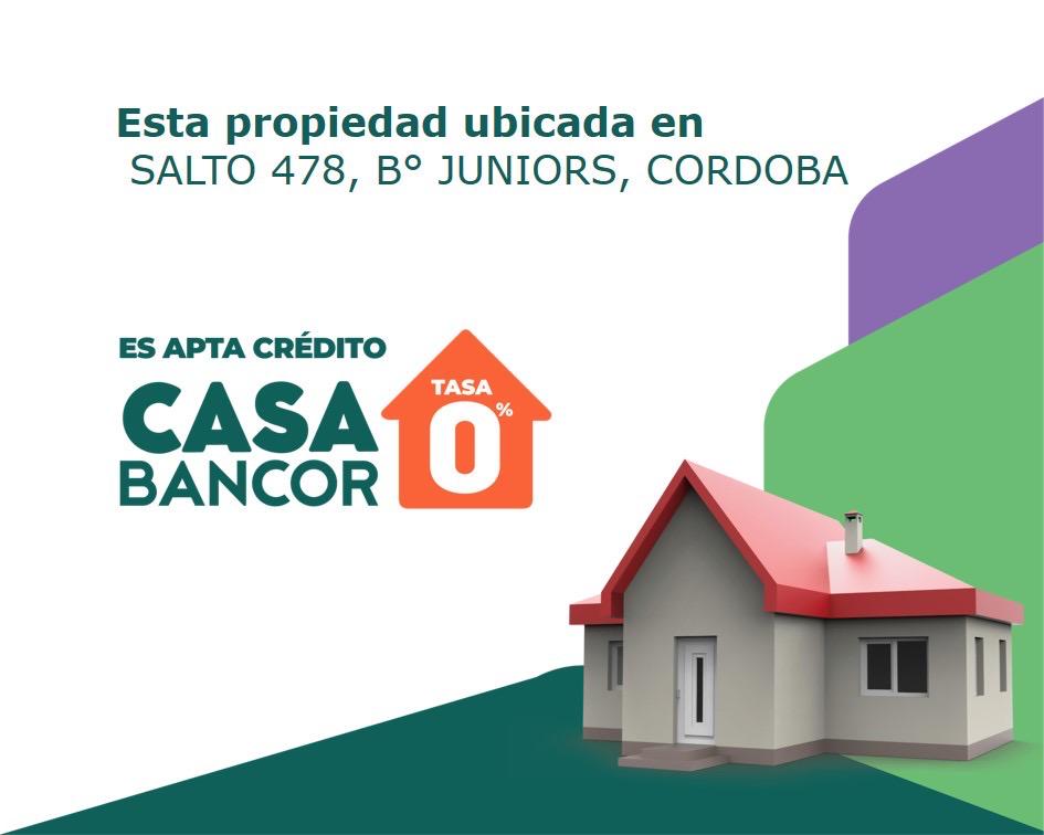 Venta Casa una sola Planta 3 dormitorios - Barrio Juniors, Cordoba