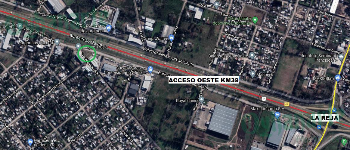 77m s/ ACCESO OESTE - INDUSTRIAL - Ref. 2134